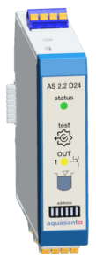 Aquasant Steuergerät Typ AS2.2-D24 für elektrooptische Flüssigkeitsfühler und Leitwertsonden