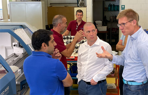 Techmeeting der Aquasant Agenten