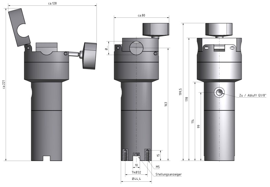 SQV21 Schlauchquetschventil für die Sterilabfüllung
