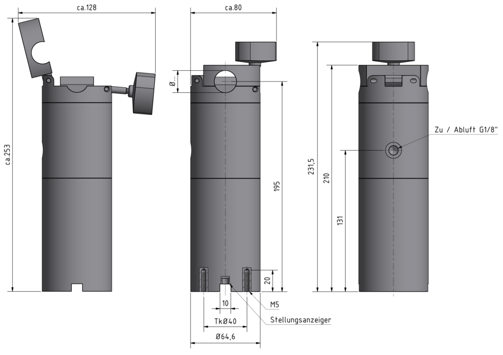 SQV32 Schlauchquetschventil für die Sterilabfüllung