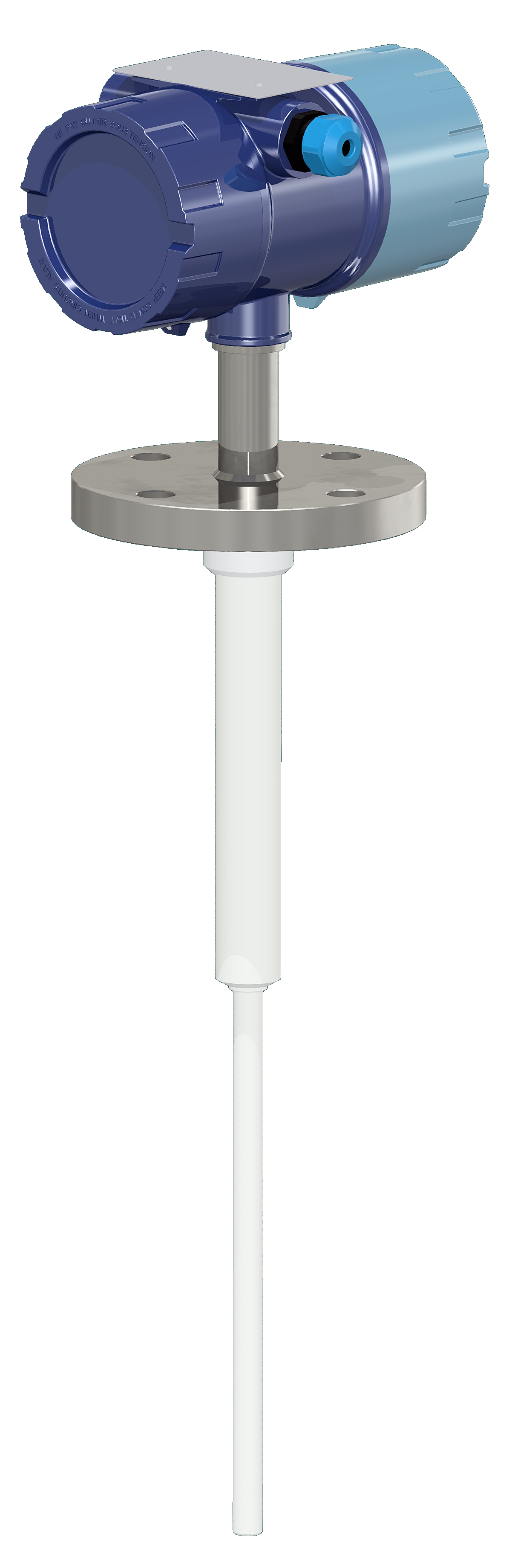 Aquasant Trennschicht-Stabsonde in voll PTFE Ausführung Sensor Typ: STMd-480-260-SB-T-TN-DN zur kontinuierlichen Trennschichtmessung