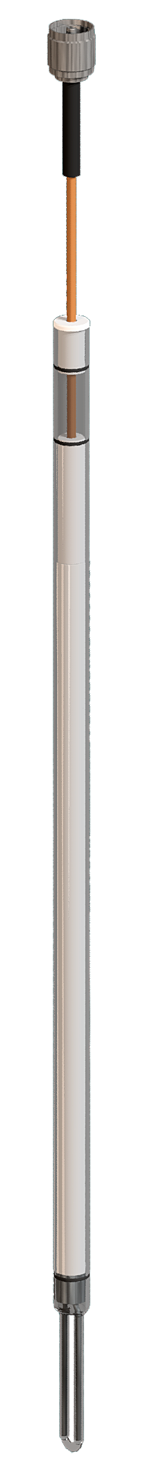 Aquasant Trennschicht Glas-Stabsonde Sensor Typ: SGK-450-50-SB-G-U-ER-GL zur kontinuierlicher Trennschichtmessung im Mixer-Settler