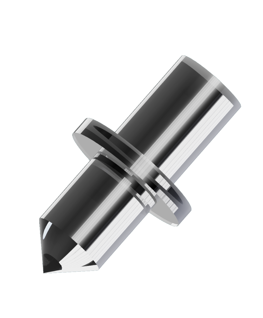 Fühlerspitze Glass-Matt Mat-Weiss Kühles-Licht 2 61470-1