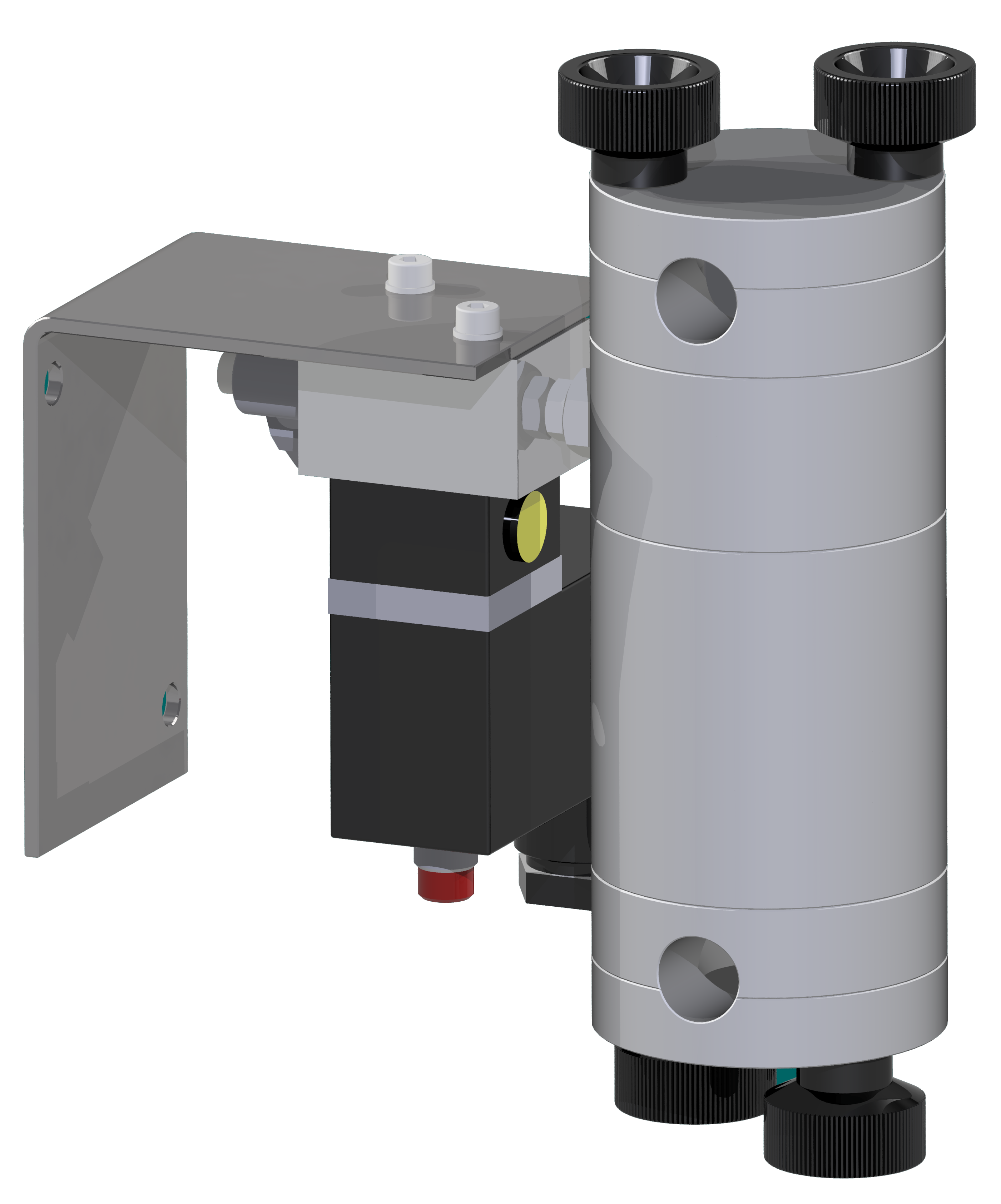 Aluminium Schlauchquetschventil Typ: SQV 96/2x11 für die Dosierung bei der Sterielabfüllung