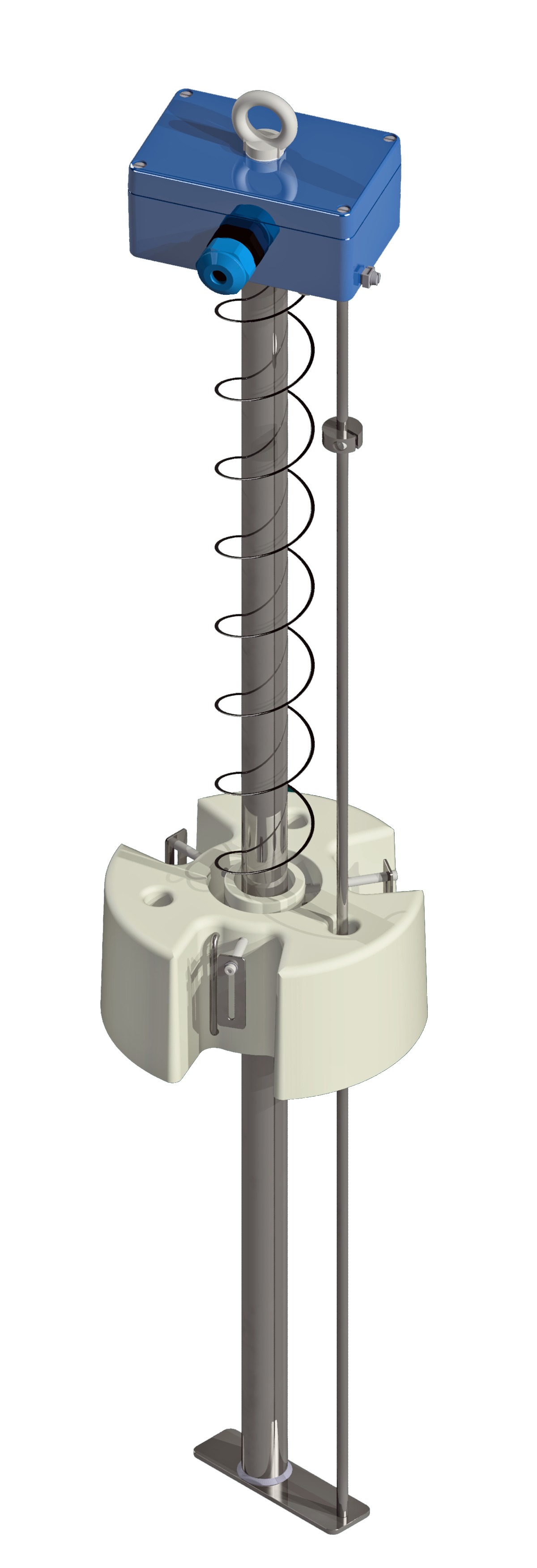Aquasant Leitwertdetektor Sensor Typ: LS21.1 A BV zur Oberflächen Öldetektion in Schächten, Ölabscheidern Tanklagern und Tankstellen