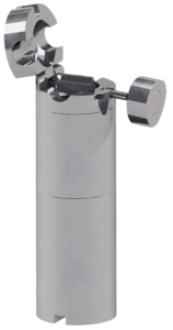 Stahl rostfrei Schlauchquetschventil mit Klapdeckel Typ: SQV 31 KV, für die Dosierung bei der Sterielabfüllung