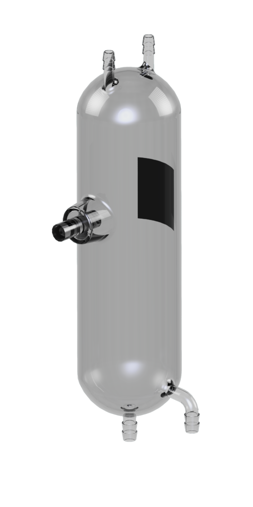 Glasgefässe Typ: GF26 als Vorlagegefässe bei der Sterilabfüllung