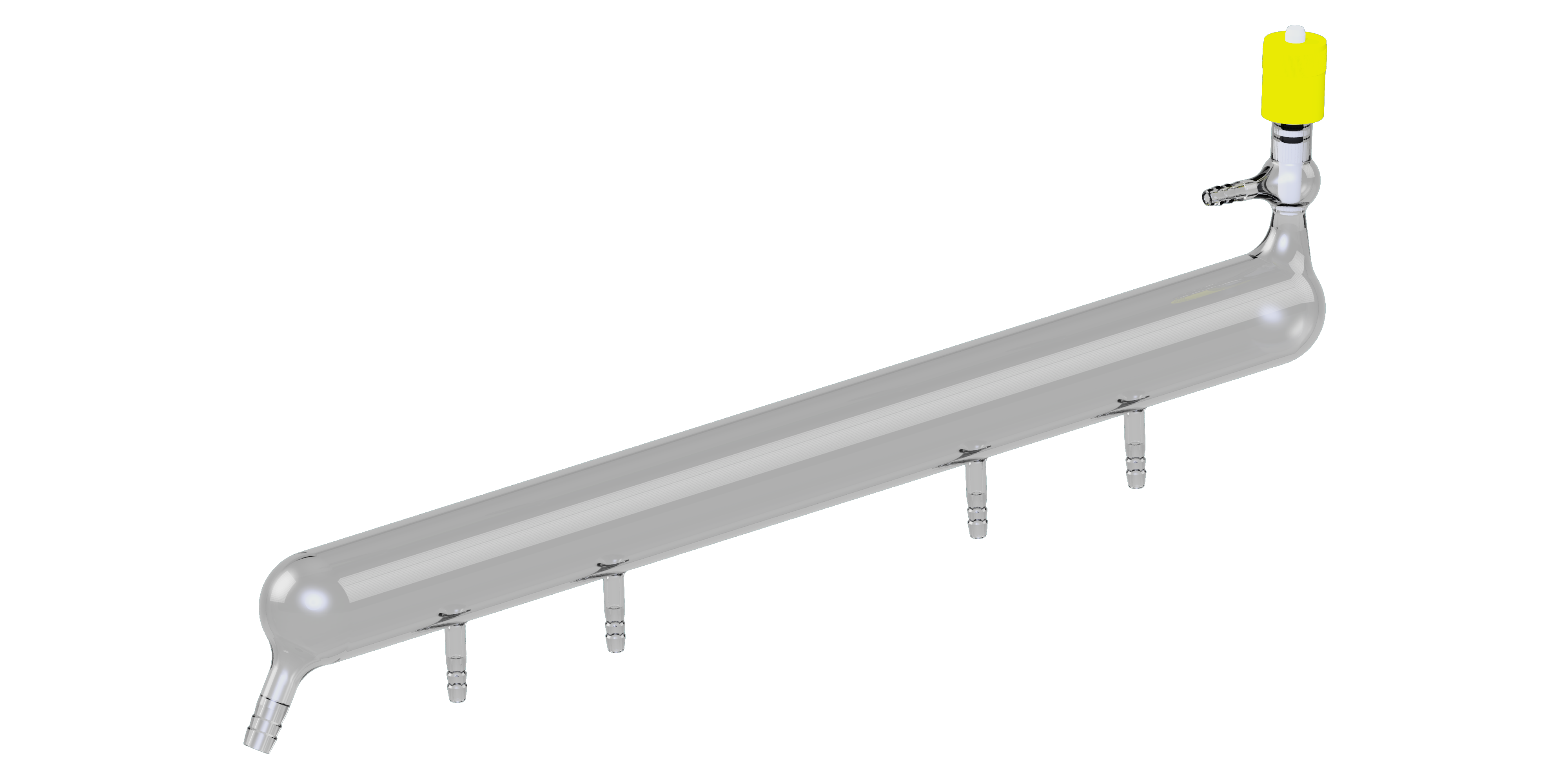GV-GlasVerteiler nach der GF-Vorlagegefässe bei der Sterilabfüllung