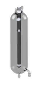 Glasgefässe Typ: GF1000 als Vorlagegefässe bei der Sterilabfüllung