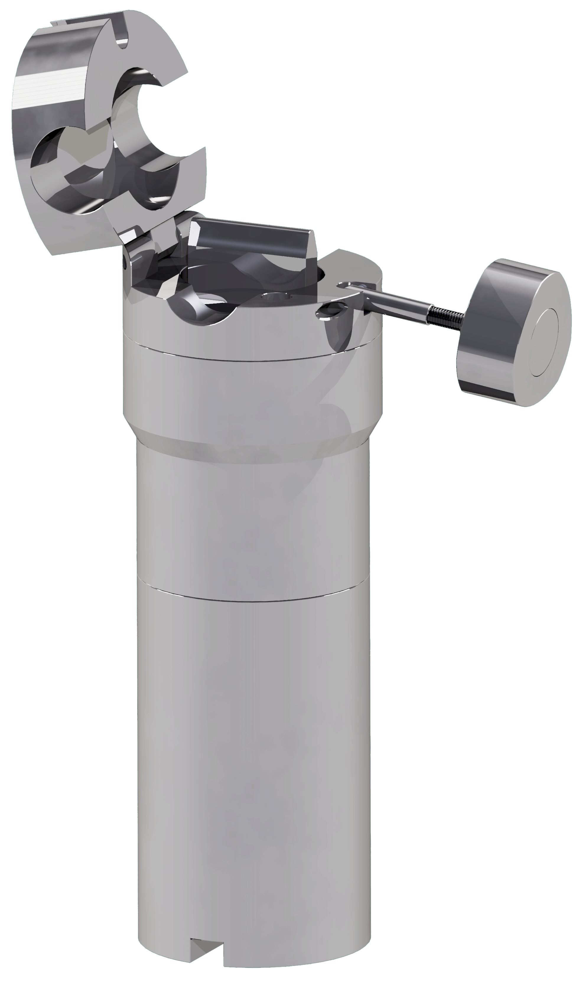 Stahl rostfrei Schlauchquetschventil mit Klapdeckel Typ: SQV 41 KV, für die Dosierung bei der Sterielabfüllung