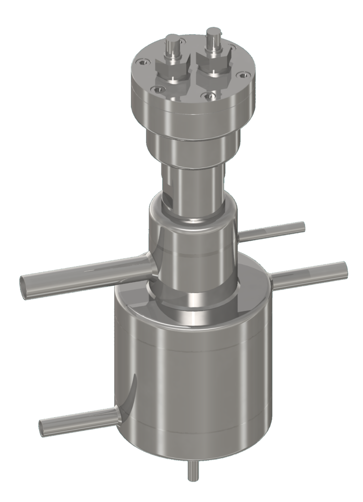 Aquasant Hochtemperatur Füllstands-Stabsonde in Hastelloy mit Keramik Elektrode Gasabscheider SK2K 123 72 2N Stabsonde Aquasant-Sensor