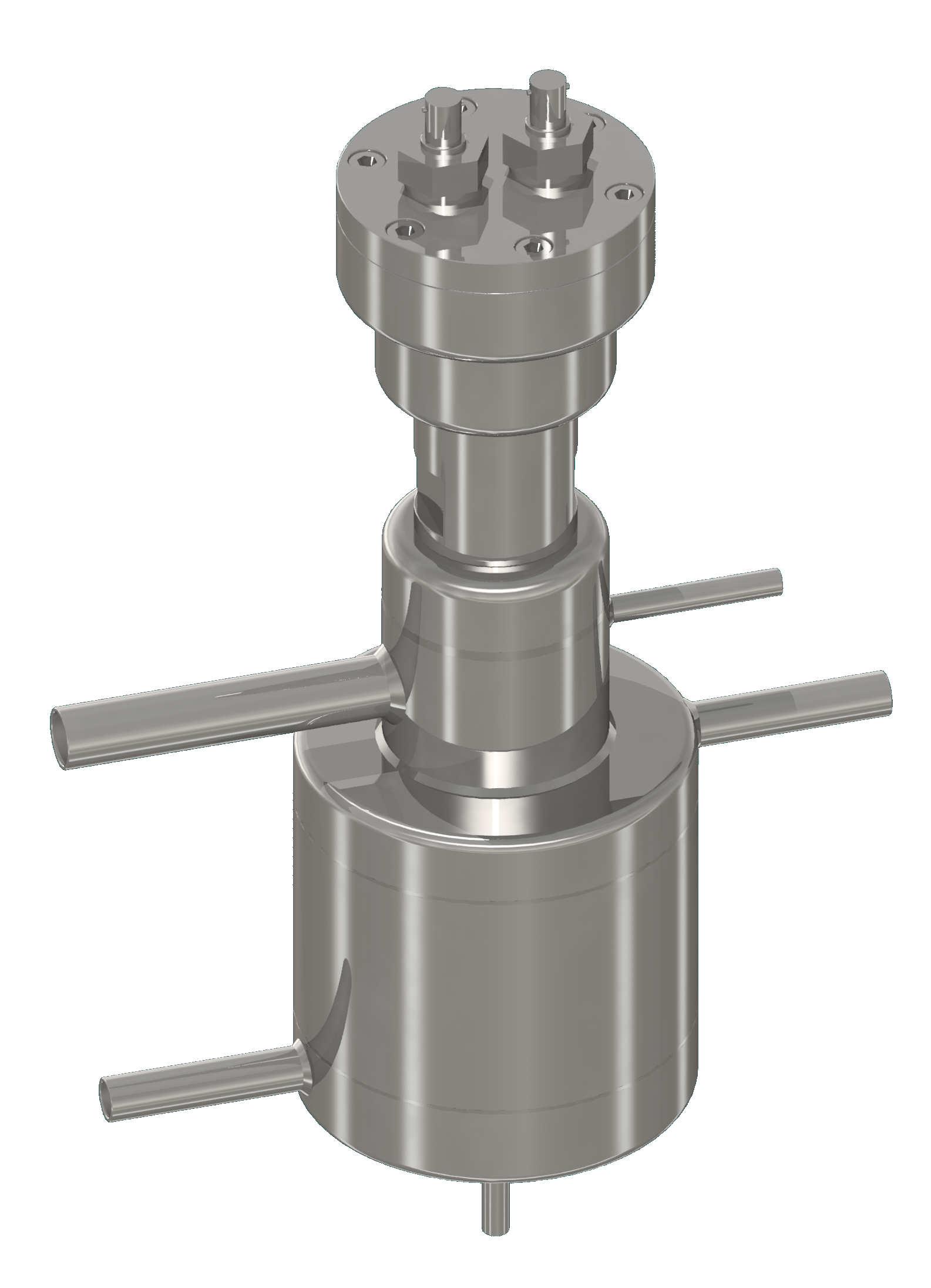 Aquasant Hochtemperatur Füllstands-Stabsonde in Hastelloy mit Keramik Elektrode Gasabscheider SK2K 123 72 2N Stabsonde Aquasant-Sensor