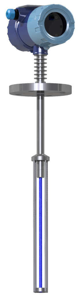 Aquasant Sensor: emailierte Stabsonde SEM zur Füllstandmessung in Reaktoren oder Lagertanks für harte Bedingungen von Pilotplant bis Grossproduktion
