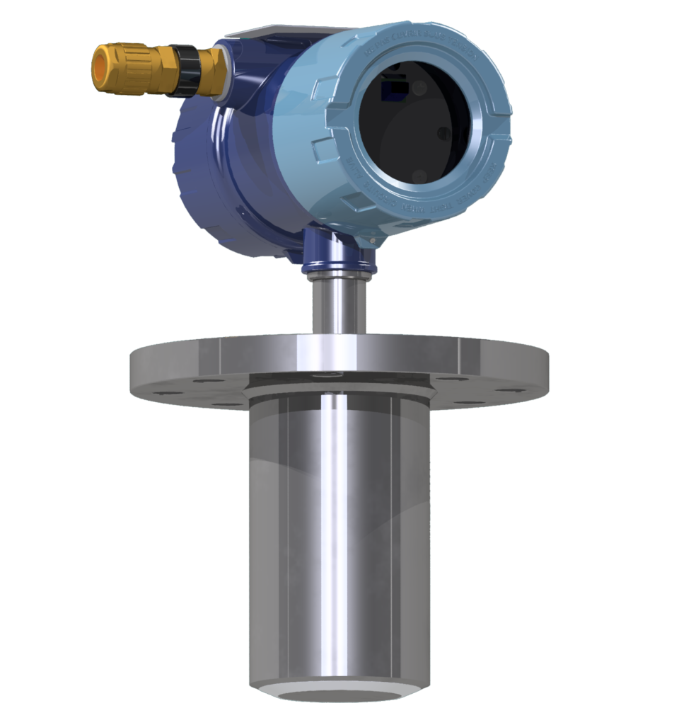 Aquasant Grenzwert-Flachsonde Stahl Messelektrode Sensor Typ: SRMd-160-10-SE-R-G-DN zur Rohrleitung leer oder voll Meldung