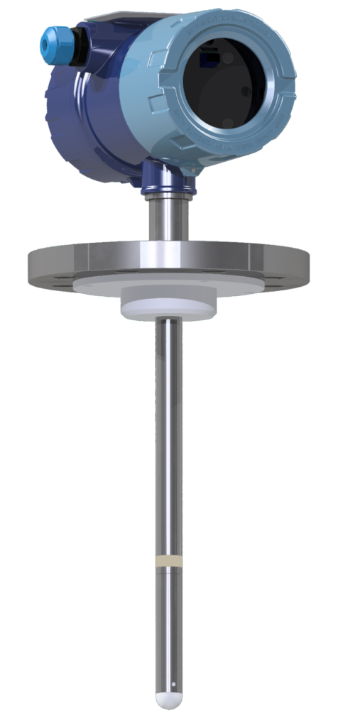 Aquasant Trennschicht-Stabsonde PTFE mit Glas Messelektrode Sensor Typ: ST2Md-300-100-SB-TN-DN zur kontinuierlichen Trennschichtmessung