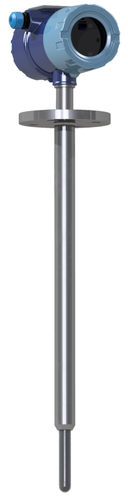 Aquasant Trennschicht-Stabsonde Stahl rostfrei mit PFA Messelektrode Sensor Typ: ST2Md-600-100-SB-TN-DN zur kontinuierlichen Trennschichtmessung