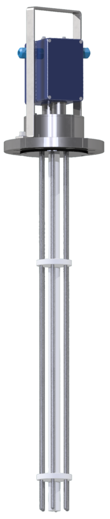 Aquasant Trennschichtmessung Phasen kompensierte Doppel-Stabsonde voll Teflon Sensor Typ: STM-710-400-40-SB-2TN-ES6-DN Plug&Process keine Inbetriebnahme notwendig