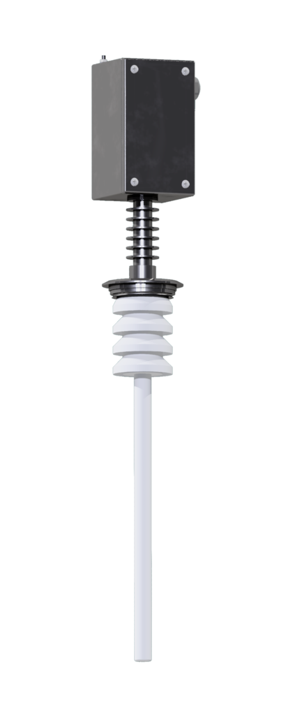 Aquasant Schaudetektions-Stabsonde voll PTFE Ausführung, 170°C Sensor Typ: STMv 380/300 SB-RT-GS-K-KU10-DN zur Detektion von leitfähigen Schaumkronen