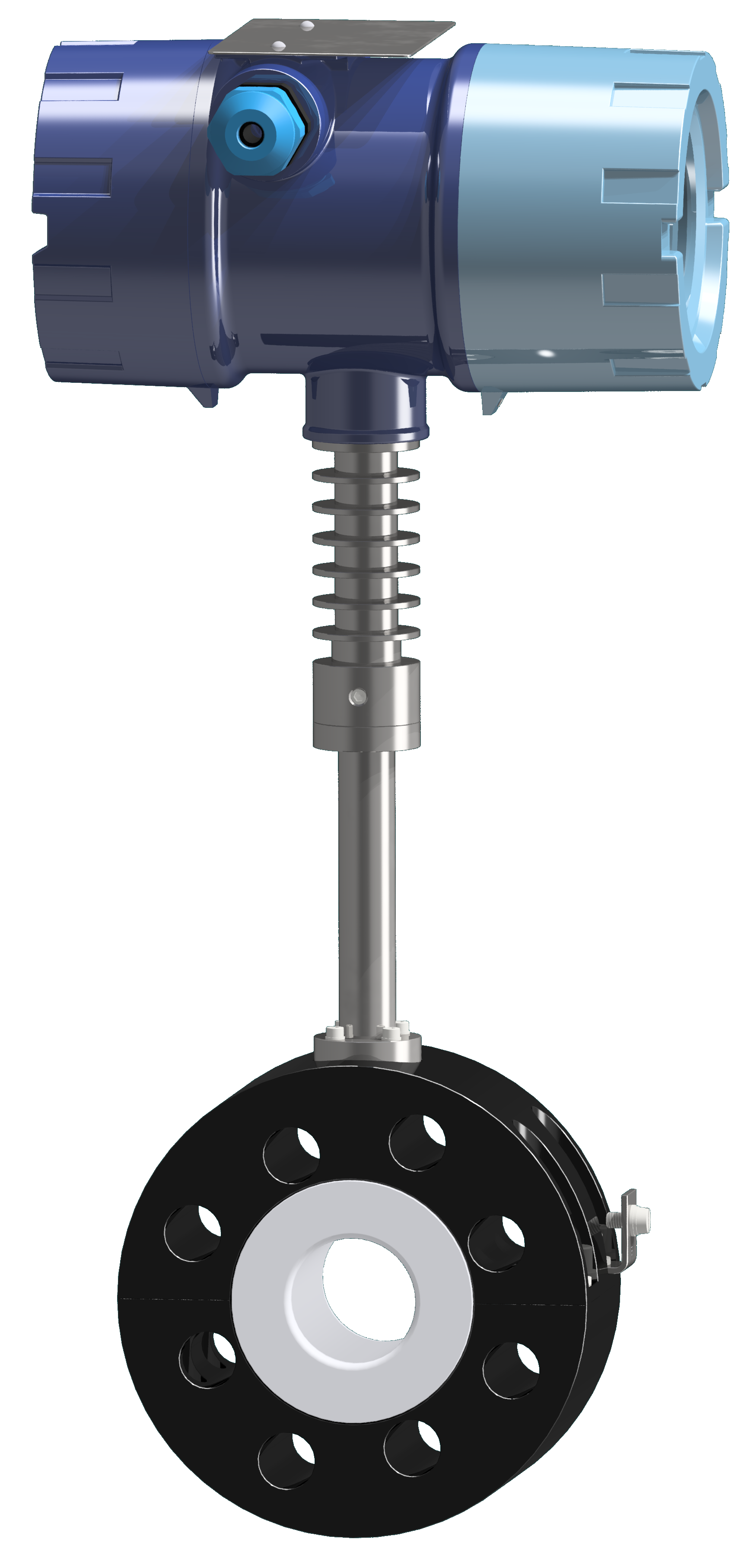Aquasant Trennschicht batch Abtrennung Rohrsonde in voll PTFE Sensor Typ: TSS80 DN SF T KS MTI zur Trennschichtdetektion