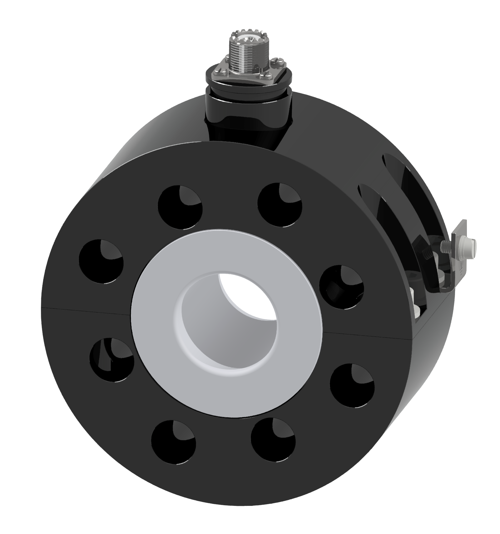 Aquasant Trennschicht batch Abtrennung Rohrsonde in voll PTFE Sensor Typ: TSS80 DN SF T zur Trennschichtdetektion