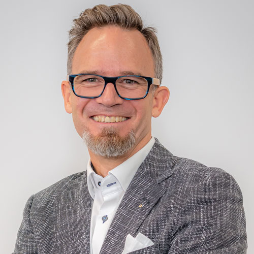 Geschäftsführer Roger Inauen bei Aquasant in Bubendorf