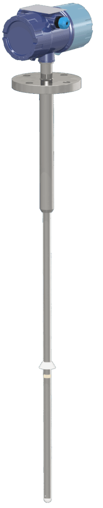 Aquasant Schaum-Stabsonde PFA Messelektrode Sensor Typ: ST2Md-1000-300-SB-RT2-GS-DN mit aufgebauter Impedanz Messelektronik MTI zur Schaumdetektion von Melasse